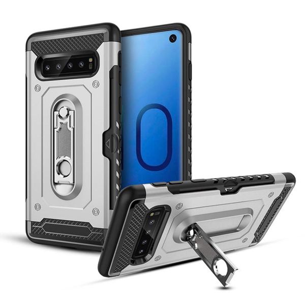 cgjxsfor samsung galaxy s10 support armor tpu pc with stand card mobile phone case protection cover for samsung galaxy s10 case b
cgjxsfor samsung galaxy s10 support armor tpu pc with stand card mobile phone case protection cover for samsung galaxy s10 case b