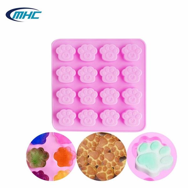 1pc new 16-capvity cute pet cat paws silicone cake cookie chocolate diy mold cne fast shipping
1pc new 16-capvity cute pet cat paws silicone cake cookie chocolate diy mold cne fast shipping