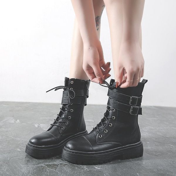 genuine leather ankle boots women classic matin fashion winter lace up high casual waterproof shoes female black boots
genuine leather ankle boots women classic matin fashion winter lace up high casual waterproof shoes female black boots