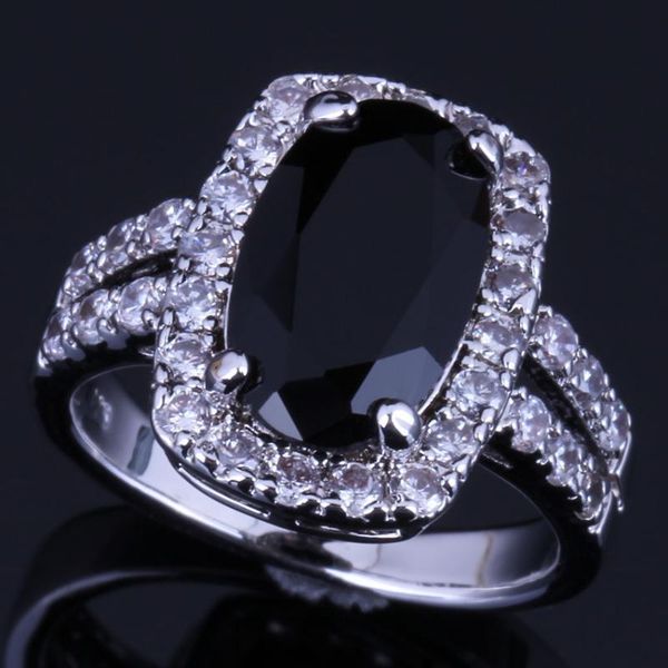sparkling oval black cubic zirconia white cz silver plated ring v0644, Golden;silver
sparkling oval black cubic zirconia white cz silver plated ring v0644, Golden;silver
