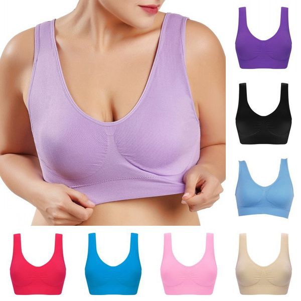 большой размер бесшовные бюстгальтеры женщины push up bralette двухслойный rimless белье жилет стиль нет трассировка йога спорт бюстгальтер, White;black
большой размер бесшовные бюстгальтеры женщины push up bralette двухслойный rimless белье жилет стиль нет трассировка йога спорт бюстгальтер, White;black