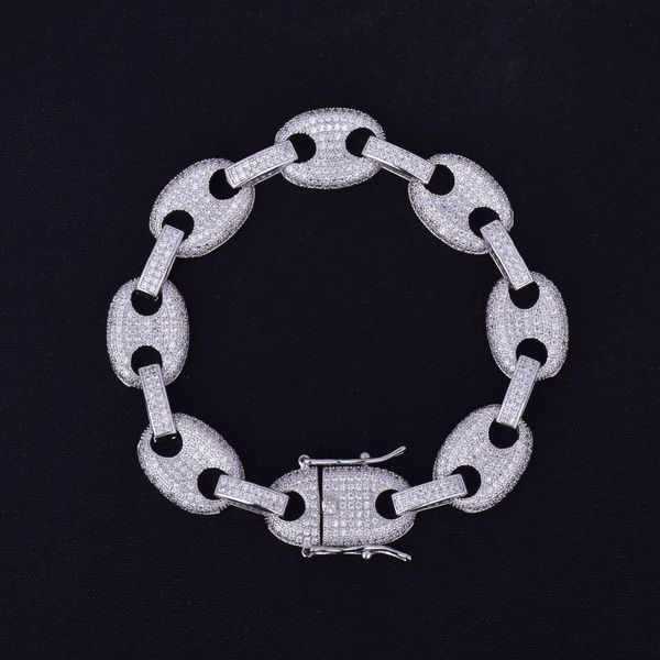 Iced Out Zircon Bead Chain Bracelet Copper Material Gold Silver Color Bling Bling CZ Men Hip hop Bracelet
Iced Out Zircon Bead Chain Bracelet Copper Material Gold Silver Color Bling Bling CZ Men Hip hop Bracelet