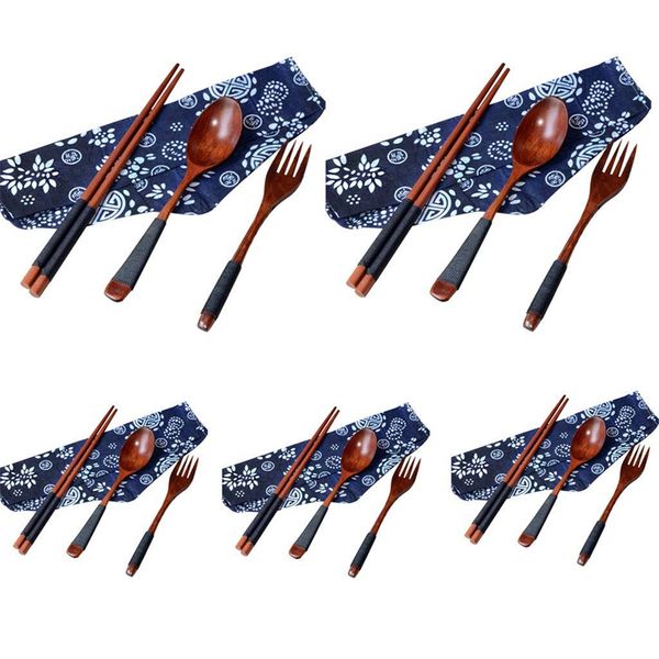 flatware sets 5 set wooden tableware cutlery travel utensils tied line reusable flatware, fork spoon chopsticks
flatware sets 5 set wooden tableware cutlery travel utensils tied line reusable flatware, fork spoon chopsticks