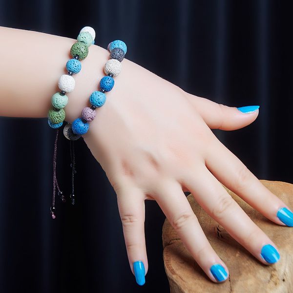 original bracelet for women popular accessories volcanic lava stone jewelry fashion hand jewelry lovers gifts factory direct sales, Black
original bracelet for women popular accessories volcanic lava stone jewelry fashion hand jewelry lovers gifts factory direct sales, Black