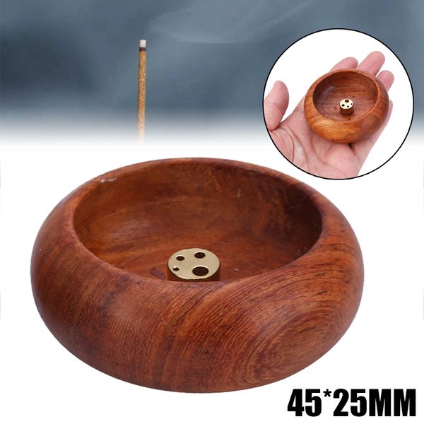 1pc new rosewood incense burner stick holder bowl shape censer home decoration smell aromatic
1pc new rosewood incense burner stick holder bowl shape censer home decoration smell aromatic