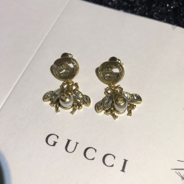 luxury jewelry women earrings single pearl designer stud earrings high-end elagant round stud fashion style with box gg02, Silver
luxury jewelry women earrings single pearl designer stud earrings high-end elagant round stud fashion style with box gg02, Silver