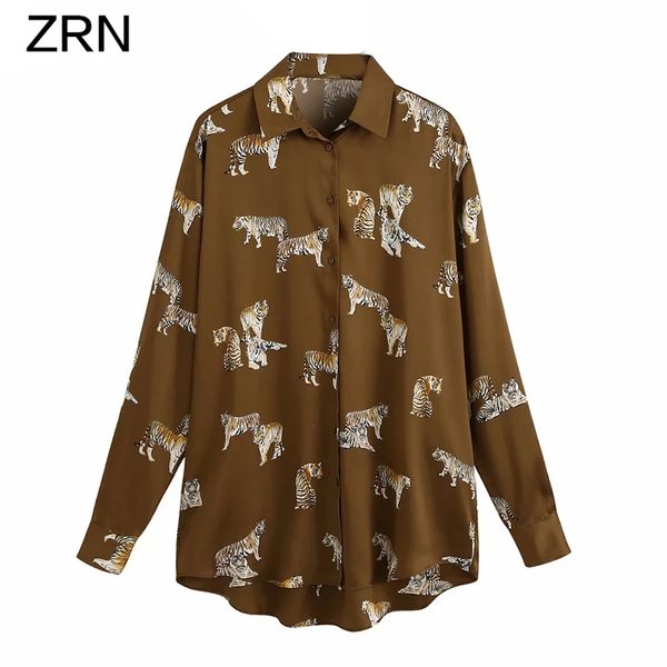 zrn women 2020 fashion vintage stylish animal print blouses lapel collar long sleeve female shirts blusas mujer chic, White
zrn women 2020 fashion vintage stylish animal print blouses lapel collar long sleeve female shirts blusas mujer chic, White
