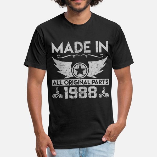 made in 1988 22.png t shirt men customized 100% cotton round collar homme anti-wrinkle new style summer style original shirt, White;black
made in 1988 22.png t shirt men customized 100% cotton round collar homme anti-wrinkle new style summer style original shirt, White;black