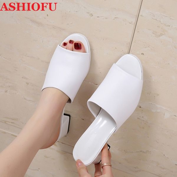 ashiofu handmade 2020 new summer womens slipper thick heel party shoes easy wear evening block heel fashion slippers shoes, Black
ashiofu handmade 2020 new summer womens slipper thick heel party shoes easy wear evening block heel fashion slippers shoes, Black
