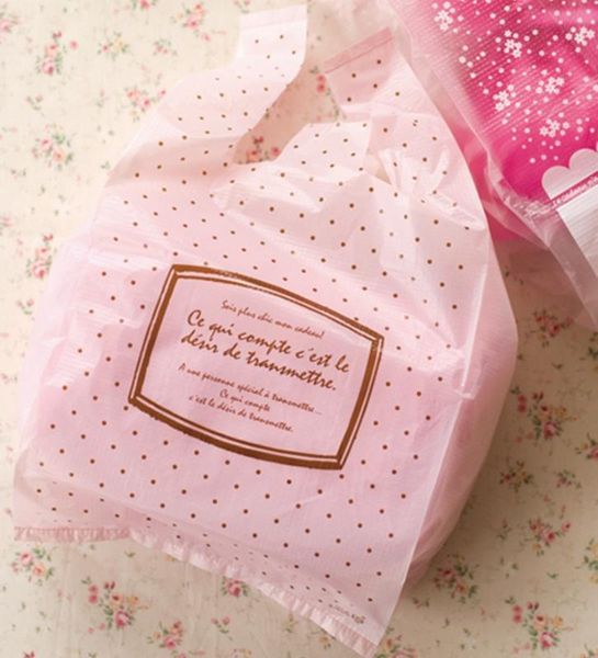 gift wrap pink with polka dots plastic shopping bags,gift wrapping bags,tote bag 100pcs/lot
gift wrap pink with polka dots plastic shopping bags,gift wrapping bags,tote bag 100pcs/lot