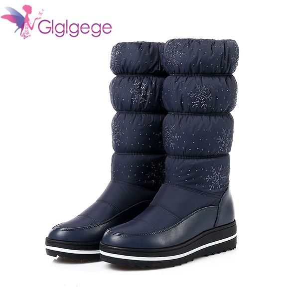 glglgege 2020 new winter plush shoes snowflake pattern snow boots fashion tube casual student knee-high cotton boots, Black
glglgege 2020 new winter plush shoes snowflake pattern snow boots fashion tube casual student knee-high cotton boots, Black