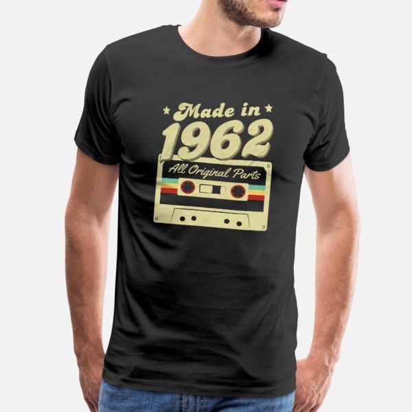 made in 1962 t shirt men knitted 100% cotton o neck pattern anti-wrinkle fashion spring pictures shirt, White;black
made in 1962 t shirt men knitted 100% cotton o neck pattern anti-wrinkle fashion spring pictures shirt, White;black