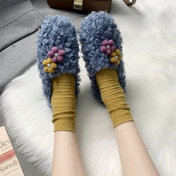 fashion warm women's shoes 2020 new flowers wild flat women's shoes autumn and winter lamb beanie, Black
fashion warm women's shoes 2020 new flowers wild flat women's shoes autumn and winter lamb beanie, Black