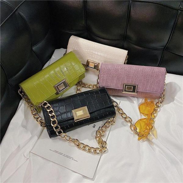 alligator pu leather handbag clutch purse women solid color chain mini retro totes shoulder bag
alligator pu leather handbag clutch purse women solid color chain mini retro totes shoulder bag
