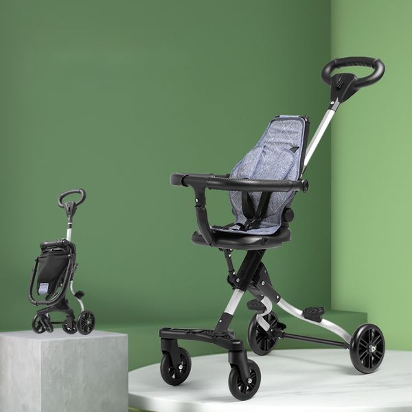 strollers# baby stroller foldable 360 degree seat rotating universal wheel with sun visor high landscape strollers for mom travel
strollers# baby stroller foldable 360 degree seat rotating universal wheel with sun visor high landscape strollers for mom travel