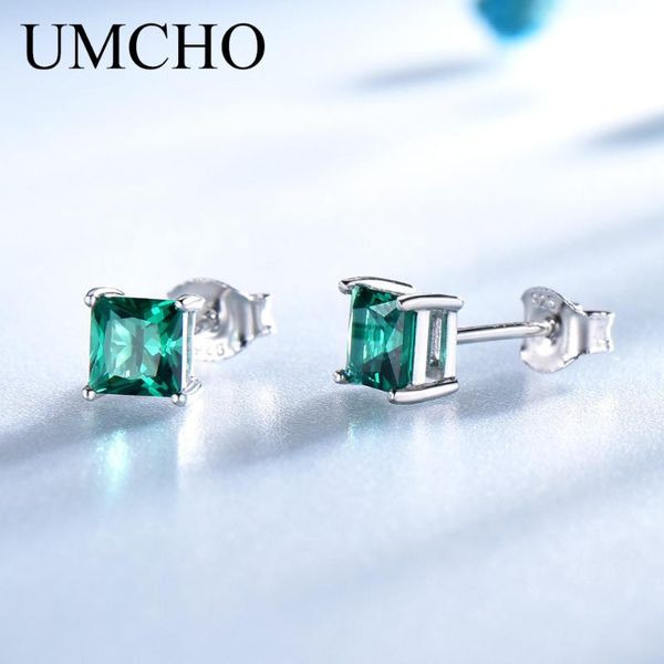 other umcho solid real 925 sterling silver jewelry created emerald square stud earrings for women elegant birthday gifts fine, Golden;silver
other umcho solid real 925 sterling silver jewelry created emerald square stud earrings for women elegant birthday gifts fine, Golden;silver