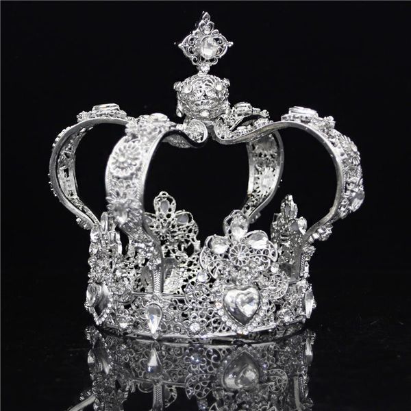 baroque royal king crown male diadem bridal wedding hair ornaments for bride prom tiaras and crowns head jewelry, Golden;silver
baroque royal king crown male diadem bridal wedding hair ornaments for bride prom tiaras and crowns head jewelry, Golden;silver