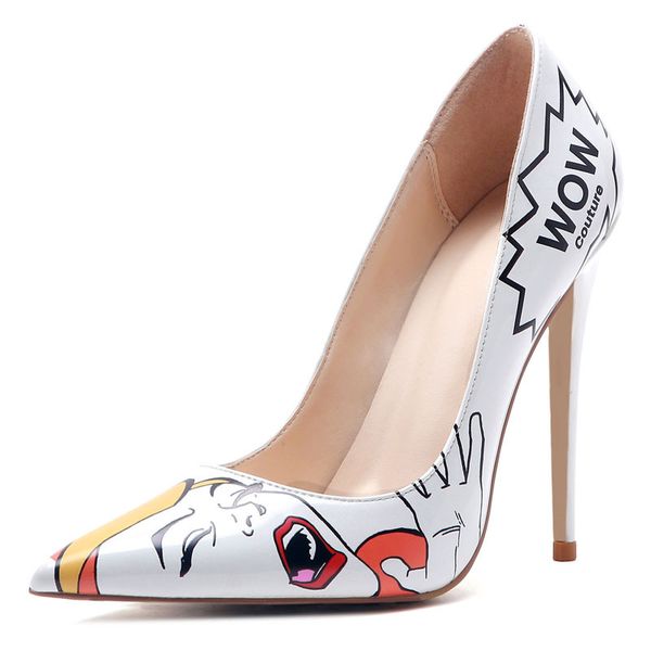 ladies printing pu leather pumps white pointed toe women stilettos offical shoes thin high heels mujer zapatos shoes e0026, Black
ladies printing pu leather pumps white pointed toe women stilettos offical shoes thin high heels mujer zapatos shoes e0026, Black