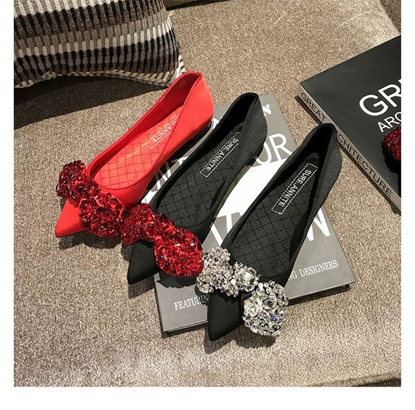 2020 summer luxury bow crystal designer women pumps runway brand pointed toe ladies party wedding sandals shoes, Black
2020 summer luxury bow crystal designer women pumps runway brand pointed toe ladies party wedding sandals shoes, Black