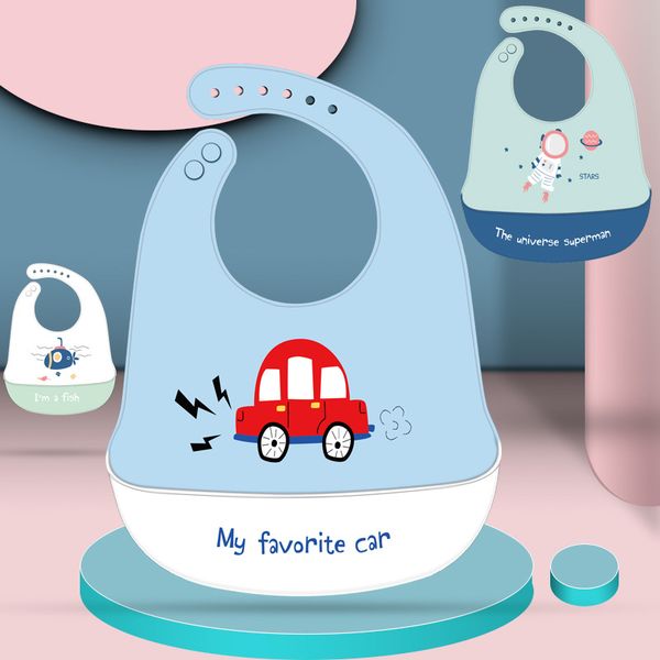 cute cartoon baby bibs waterproof silicone letter car print baby stuff kids girl boy feeding bibs adjustable children bib, Slivery;white
cute cartoon baby bibs waterproof silicone letter car print baby stuff kids girl boy feeding bibs adjustable children bib, Slivery;white