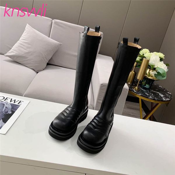 натуральная кожа колено высокие сапоги женщины круглый toe thick sole платформа мотоцикл сапоги случайные плоские длинные женщина botas muje, Black
натуральная кожа колено высокие сапоги женщины круглый toe thick sole платформа мотоцикл сапоги случайные плоские длинные женщина botas muje, Black