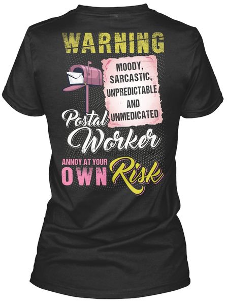 men t shirt awesome postal worker(3) women t-shirt