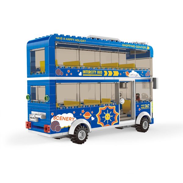 new vehicles buses intercity double-decker buses small particle blocks boys and girls educational toys for children
new vehicles buses intercity double-decker buses small particle blocks boys and girls educational toys for children