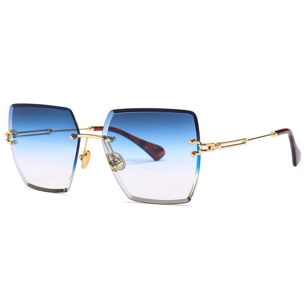 18600 frameless trimmed square sunglasses designer gradient color sunglasses 2020 new fashion european and american glasses ing, White;black
18600 frameless trimmed square sunglasses designer gradient color sunglasses 2020 new fashion european and american glasses ing, White;black