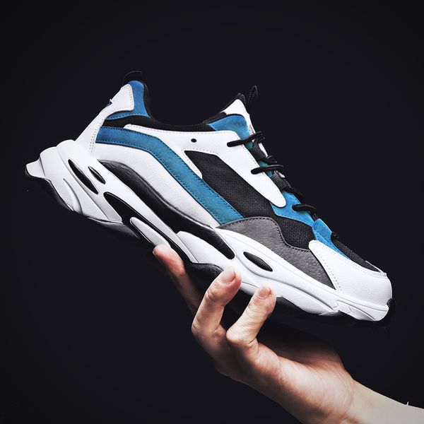 men casual shoes thick bottom damping shoes fashion sneakers outdoor jogging men vulcanize classic fitness, Black
men casual shoes thick bottom damping shoes fashion sneakers outdoor jogging men vulcanize classic fitness, Black