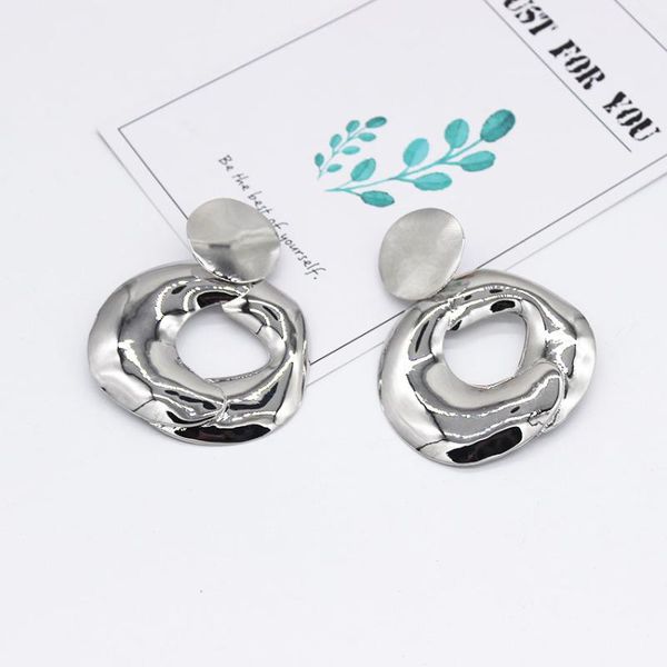 new big fashion baroque european and american metal round exaggerated earrings big circle wild fashion earrings 1087, Golden;silver
new big fashion baroque european and american metal round exaggerated earrings big circle wild fashion earrings 1087, Golden;silver