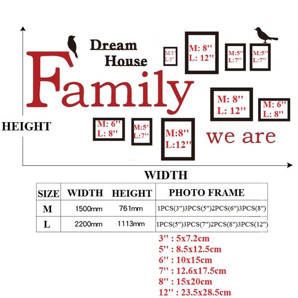 2019 family office p show wall stickers 3d acrylic diy p frame stickers mural decals for office/living room wall decor
2019 family office p show wall stickers 3d acrylic diy p frame stickers mural decals for office/living room wall decor