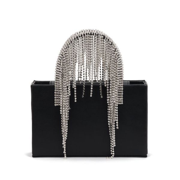 good quality luxury tassel diamonds transparent fashion women party handbag shoulder messenger crossbody bag purses tote bag
good quality luxury tassel diamonds transparent fashion women party handbag shoulder messenger crossbody bag purses tote bag