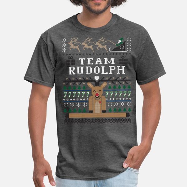 rudolph ugly christmas t shirt men design 100% cotton euro size s-3xl novelty gift authentic spring autumn trend shirt 
rudolph ugly christmas t shirt men design 100% cotton euro size s-3xl novelty gift authentic spring autumn trend shirt