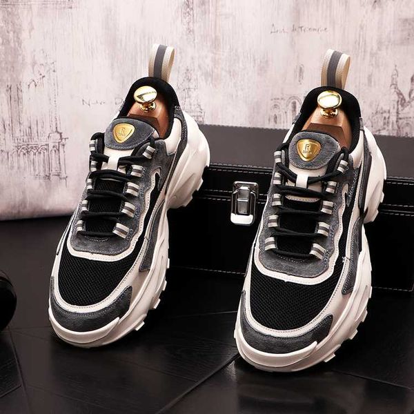 breathable mesh men's sneakers platform casual shoes outdoor high height increasing shoes chaussure homme, Black
breathable mesh men's sneakers platform casual shoes outdoor high height increasing shoes chaussure homme, Black