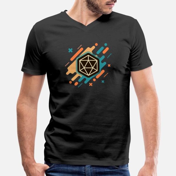 d20 dice retro funky abstract tablerpg t shirt men designing cotton size s-3xl male crazy building summer vintage shirt
d20 dice retro funky abstract tablerpg t shirt men designing cotton size s-3xl male crazy building summer vintage shirt