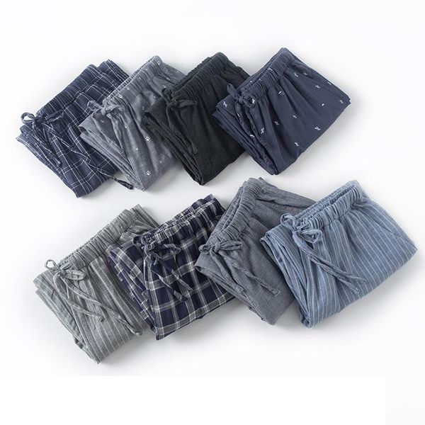 new men cotton sleep bottoms autumn new pants 8 colors pajamas pants autumn male sleeping trouser casual soft home clothing, Black;brown
new men cotton sleep bottoms autumn new pants 8 colors pajamas pants autumn male sleeping trouser casual soft home clothing, Black;brown