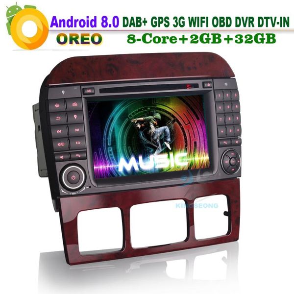 8-core android 8.0 dab+wifi 3g car stereo bluetooth cd gps dvr dtv-in rds car radio for - s-class cl-class w215
8-core android 8.0 dab+wifi 3g car stereo bluetooth cd gps dvr dtv-in rds car radio for - s-class cl-class w215