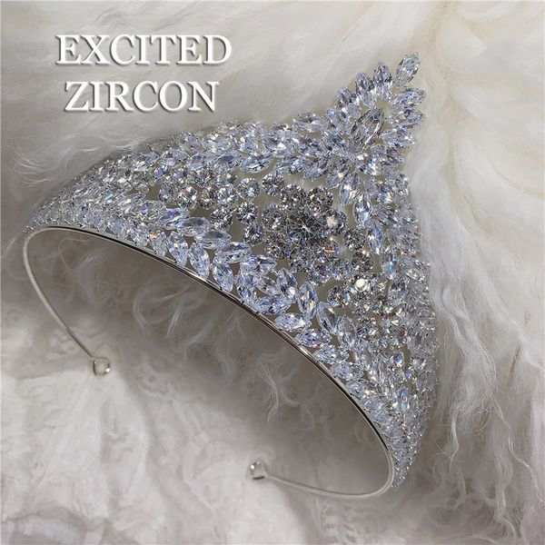 gorgeous crown tiara de noiva meghan markle wedding hair accessories women hair jewelry zircon bridal crown and tiaras, Golden;silver
gorgeous crown tiara de noiva meghan markle wedding hair accessories women hair jewelry zircon bridal crown and tiaras, Golden;silver