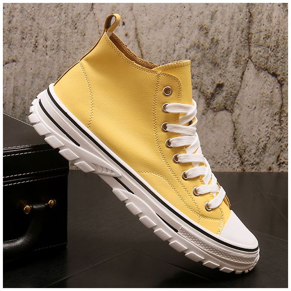 soft pu leather ankle boots yellow white men fashion sneakers waterproof shoes men casual 7#20/10d50, Black
soft pu leather ankle boots yellow white men fashion sneakers waterproof shoes men casual 7#20/10d50, Black