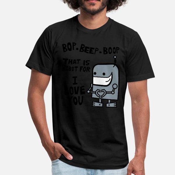 bop beep boop robot for i love you t shirt men customized tee shirt euro size s-3xl original loose breathable spring outfit shirt
bop beep boop robot for i love you t shirt men customized tee shirt euro size s-3xl original loose breathable spring outfit shirt