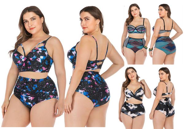 fashion women oversize swimwear two piece high waisted bikini set strap swimsuit women girls halter printed beachwear bikinis
fashion women oversize swimwear two piece high waisted bikini set strap swimsuit women girls halter printed beachwear bikinis