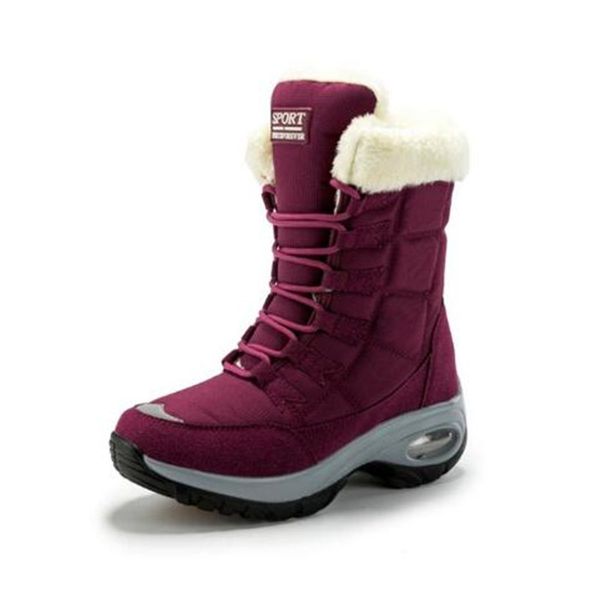 boots winter fashion waterproof women keep warm plush snow non-slip platform lace-up botas mujer size 36-42, Black
boots winter fashion waterproof women keep warm plush snow non-slip platform lace-up botas mujer size 36-42, Black