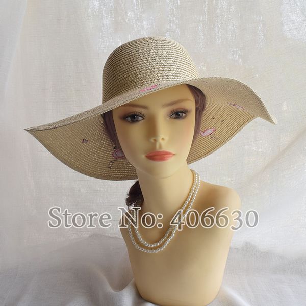 wide brim hats summer straw beach hat for women floppy sunbonnet female sdds017, Blue;gray
wide brim hats summer straw beach hat for women floppy sunbonnet female sdds017, Blue;gray