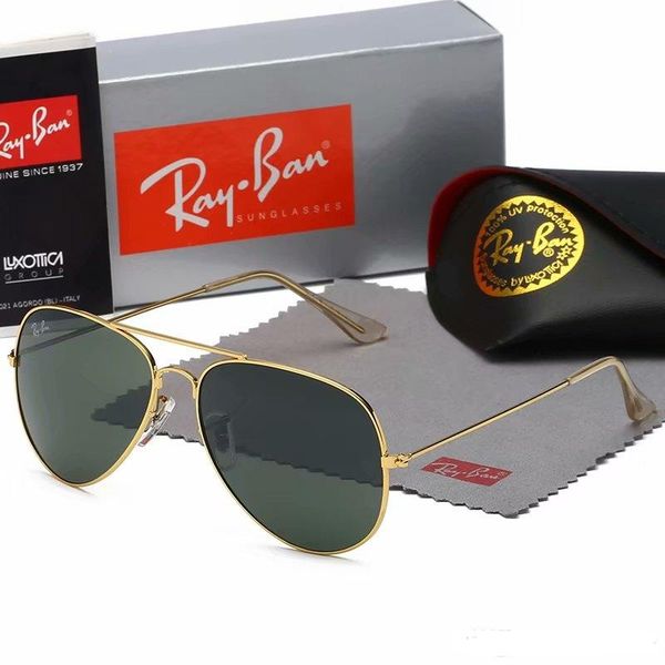 ray sunglasses vintage pilot eyewear sun glasses band uv400 men women ben bans sunglasses with case box 3025, Black
ray sunglasses vintage pilot eyewear sun glasses band uv400 men women ben bans sunglasses with case box 3025, Black