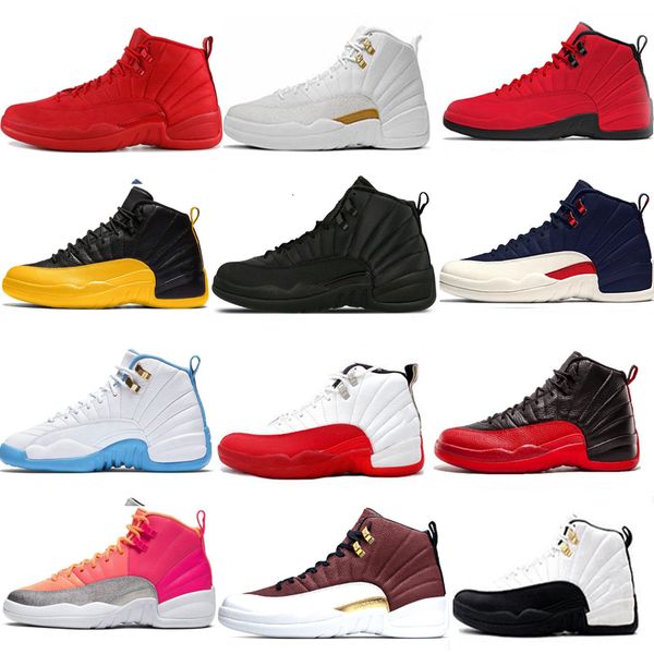 12 12s basketball shoe winterized wntr gym red game ball punch university gold royal reverse taxi sports sneaker trainers size 7-13, Black
12 12s basketball shoe winterized wntr gym red game ball punch university gold royal reverse taxi sports sneaker trainers size 7-13, Black