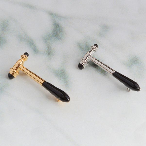 pins, brooches reflex hammer pin jewelry diagnostic health care relaxation message tool brooch, Gray
pins, brooches reflex hammer pin jewelry diagnostic health care relaxation message tool brooch, Gray