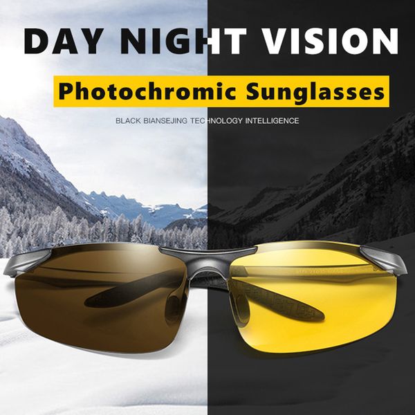 dropshipping night vision pchromic polarized men's sunglasses for drivers male night driving fishing uv400 sun glasses, White;black
dropshipping night vision pchromic polarized men's sunglasses for drivers male night driving fishing uv400 sun glasses, White;black