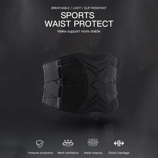 adjustable waist spine support belt heat pressure sports compression breathable elastic sticker lumbar back protective brace, Black;gray
adjustable waist spine support belt heat pressure sports compression breathable elastic sticker lumbar back protective brace, Black;gray