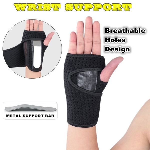 1 piece wrist support hand support carpal tunnel splint protector arthritis sprains strain wrist brace band l631, Black;red
1 piece wrist support hand support carpal tunnel splint protector arthritis sprains strain wrist brace band l631, Black;red
