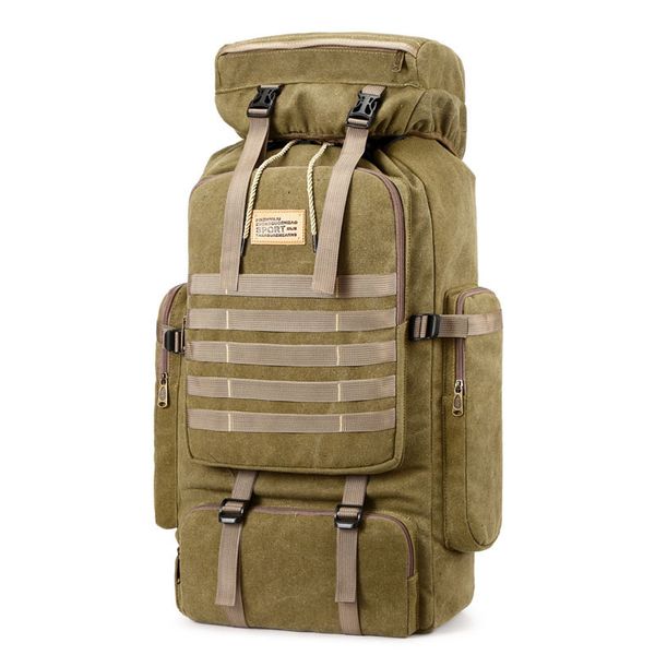 outdoor bags 80l large bag canvas backpack tactical camping hiking rucksack army mochila tactica travel molle
outdoor bags 80l large bag canvas backpack tactical camping hiking rucksack army mochila tactica travel molle